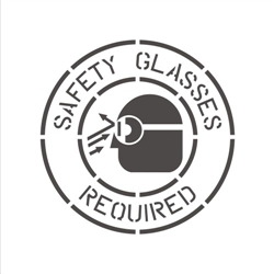 SAFETY GLASSES REQUIRED