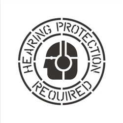 HEARING PROTECTION REQUIRED