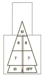 SHUFFLEBOARD KIT - 10'T x 6'W - 3 PIECES - 1/8" THICK PLASTIC